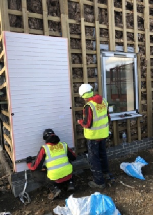 Insulated Render Boards, insulated brick slip tracker panel system, Fire proof brick slip system, brick slip tracker boards, best brick slip system