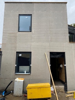 Tracker Panels Brick Slips Fite Proof,A1 non-combustible, Fire Proof Brick Slip Tracker Panel, brick slip tracker panels,A1 fire safe brick slip system